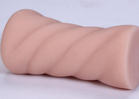 Realistic 13.2cm*6cm Pocket Pussy Sex Toy White Pink Tan Black Color