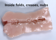 Length 13.2cm Mini Artificial Masturbator Deep Throat With Tongue