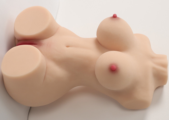 Half Size 44cm Male Masterbation Doll Realistic Female Vaginal Torso