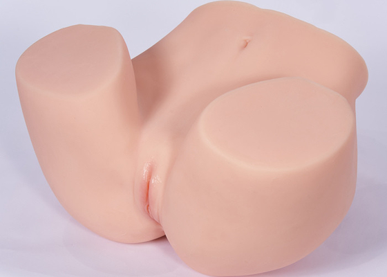 Lifelike Pussy Buttock Masturbation Sex Toys White Pink Tan Black