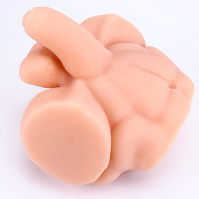 Prepuce Penis Ass Realistic Male Masturbator Anus Hole Flesh Color